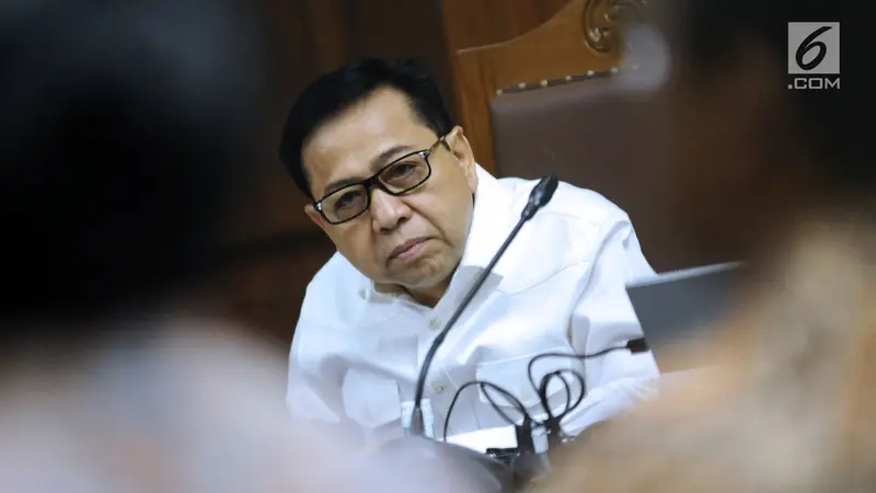 Tersangka Dugaan Korupsi E-KTP Bersaksi di Sidang Setya Novanto