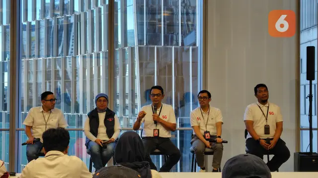Drive Test Jaringan 5G Telkomsel di Jabodetabek. Liputan6.com/Agustinus Mario Damar