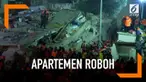 Sebuah apartemen 8 lantai roboh di Turki. Kejadian nahas ini menyebabkan 2 orang tewas.