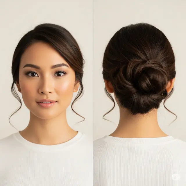 6 Model Rambut Pendek Gelung Bawah yang Stylish dan Praktis