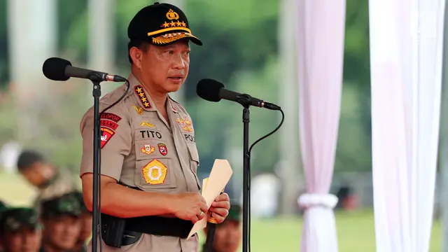 Panglima TNI Dan Kapolri Pimpin Apel Pengamanan Natal Dan Pemilu 2019