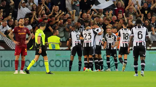 AS Roma Dipermalukan di Kandang Udinese