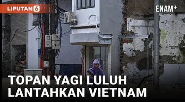 Ratusan Orang Masih Hilang Akibat Topan Yagi di Vietnam