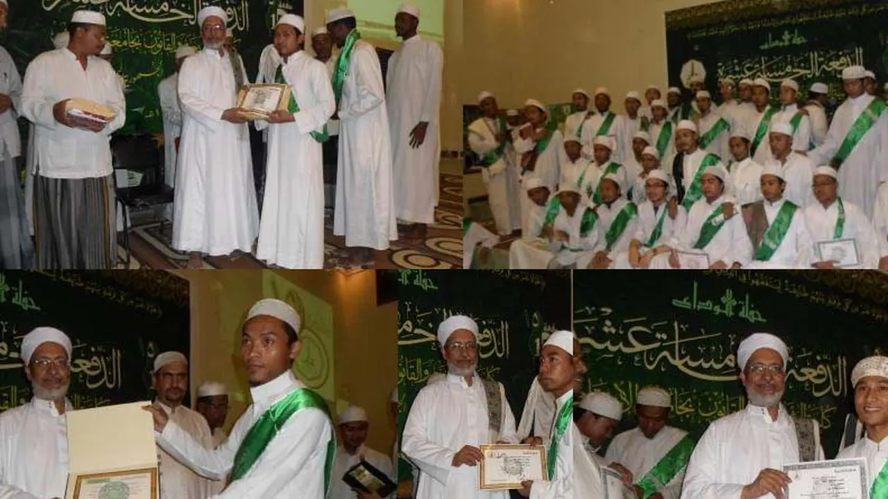Rektor Al-Ahgaff Yaman, Wisuda Mahasiswa Indonesia