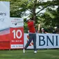 Juara BNI Indonesian Masters tahun lalu, Poom Saksansin terbilang kurang beruntung hingga putaran 3 ajang yang digelar di Royale Jakarta Golf Club