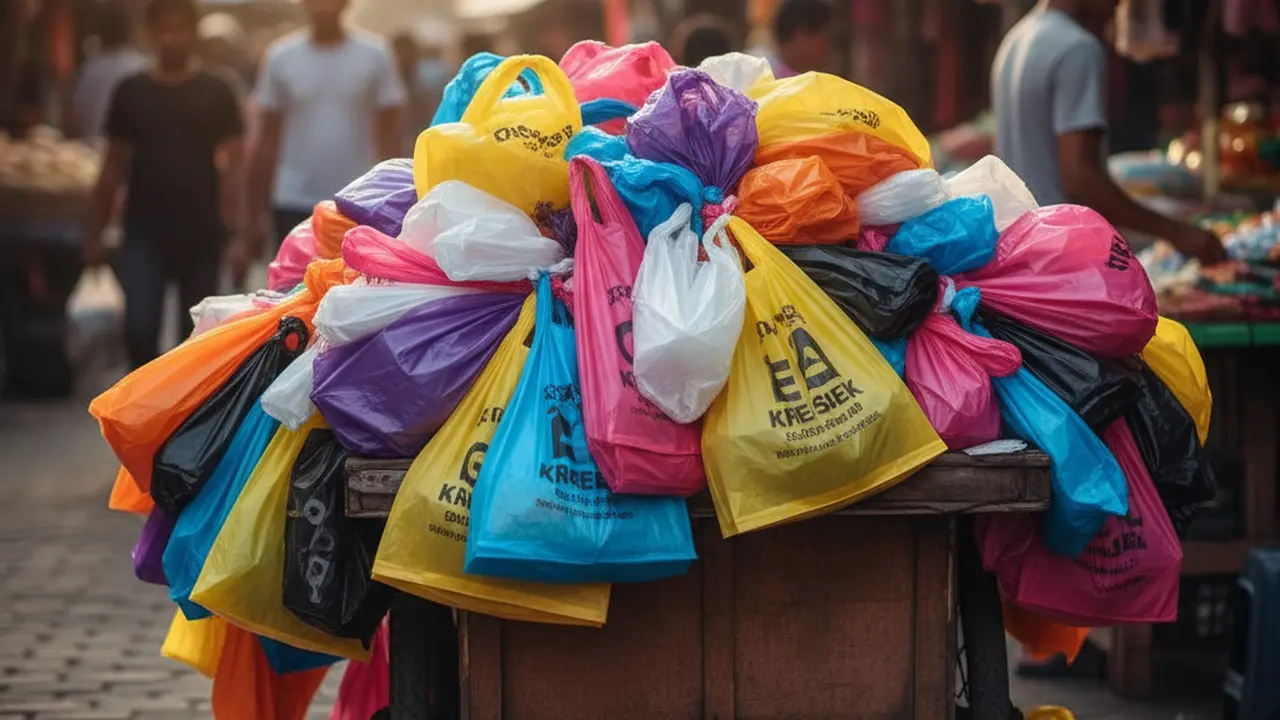 Cara Memanfaatkan Plastik Kresek Bekas Jadi Barang Berguna