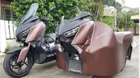 Yamaha XMax Ini Punya 2 Muka yang Mirip (Instagram @dramaojol.id)