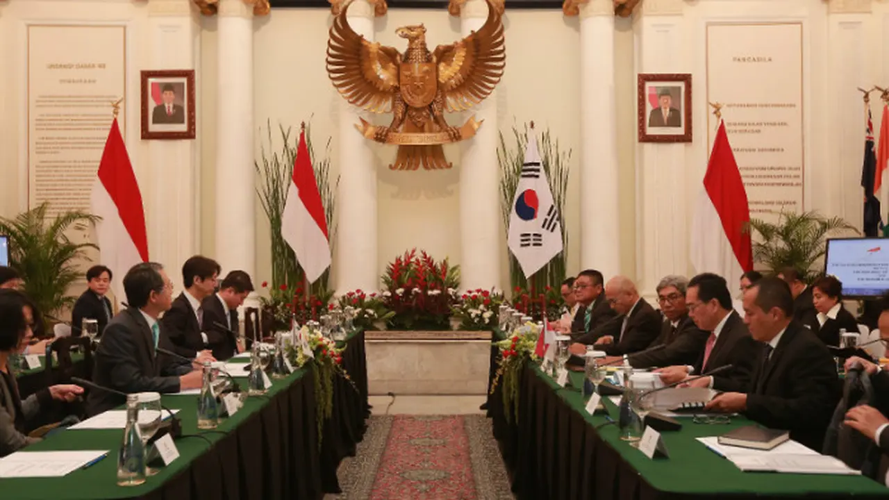 Wamenlu RI-Korsel melakukan pertemuan High-Working Level Strategic Dialogue 