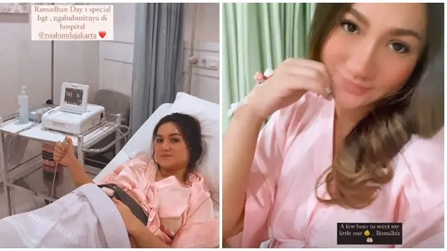 Melahirkan Bayi Laki-Laki, Ini 6 Momen Bahagia Persalinan Istri Andrew Andika