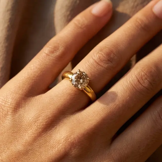 Model Cincin Emas dengan Batu Berlian yang Tren di 2026