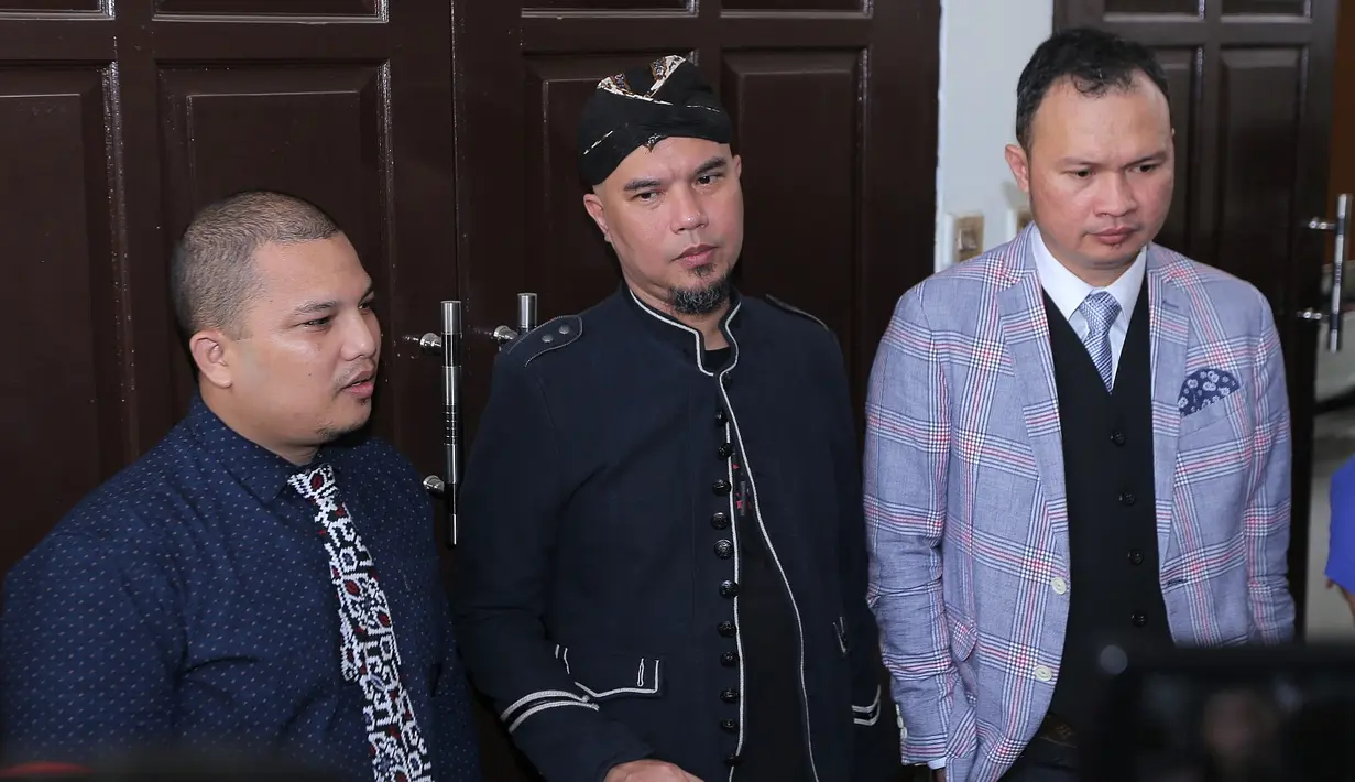 Ahmad Dhani di PN Jaksel