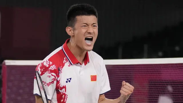 Foto: Chen Long Masih Terlalu Kuat, Anthony Sinisuka Ginting Gagal Tembus Final Olimpiade Tokyo 2020