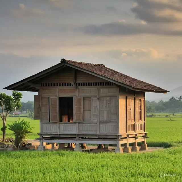 7 Desain Rumah Keren 1 Lantai di Desa, Sederhana dan Kekinian