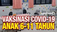 Pemerintah bakal memulai vaksinasi anak usia 6-11 tahun tanggal 14 Desember 2021. Tiga SD Negeri di Jakarta, Jawa Barat, dan Banten dipilih menjadi lokasi pertama vaksinasi.