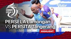 Berita Video, Highlights Pertandingan Persita Tangerang Vs Persela Lamongan pada Jumat (16/9/2021)
