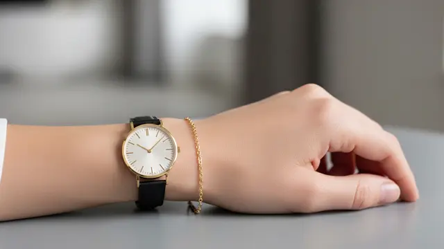 Gelang Apa yang Cocok Dipadukan dengan Jam Tangan/ Ilustrasi Gambar Oleh AI