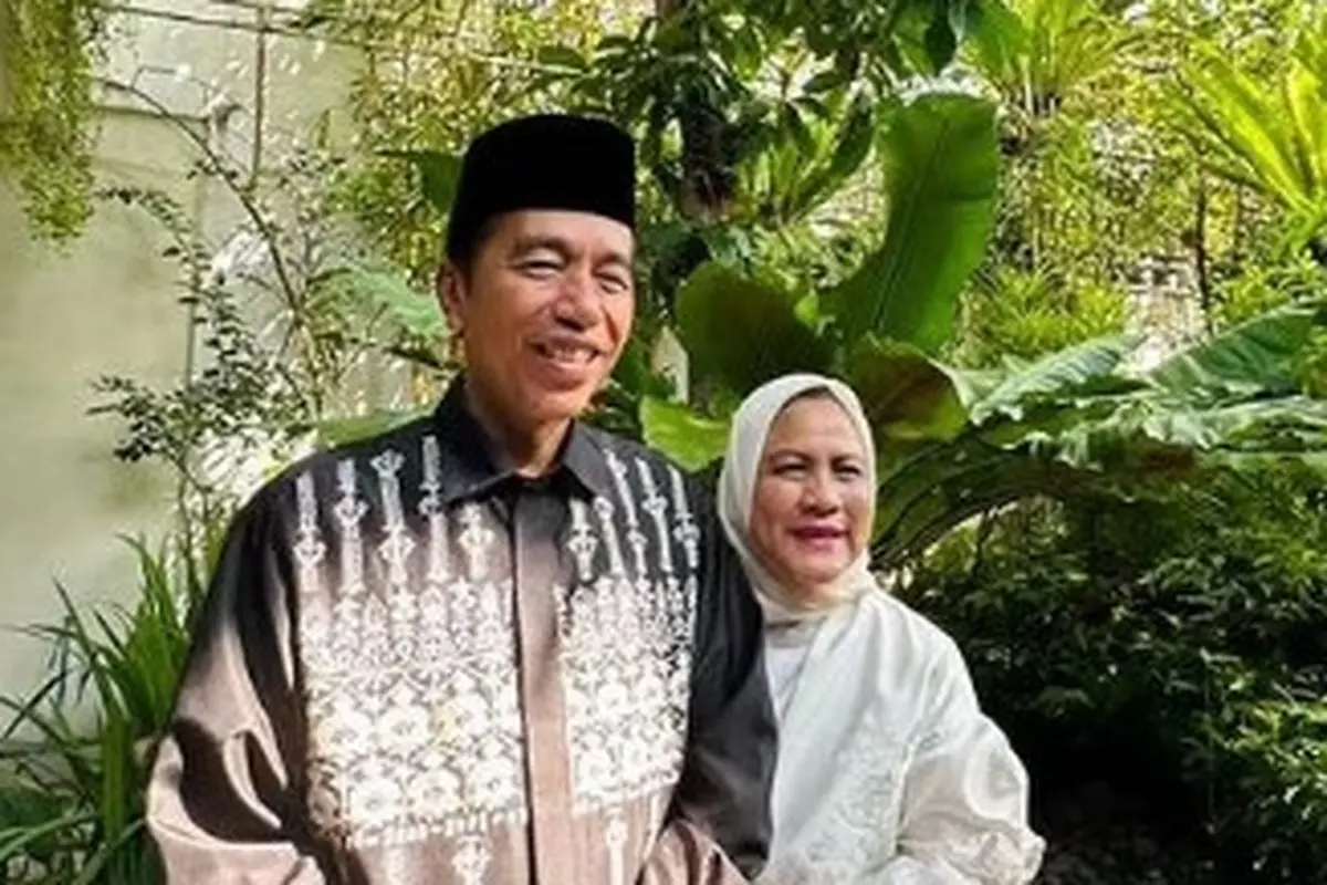 Presiden Joko Widodo (Jokowi) dan Ibu Negara Iriana