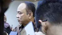 Menkominfo Budi Arie Setiadi (dalam konferensi pers di Jakarta, Jumat (22/12/2023). (Liputan6.com/Giovani Dio Prasasti)
