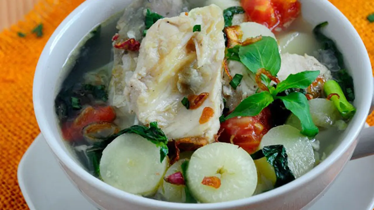 Menu Maksi: Sop Ubi Ikan