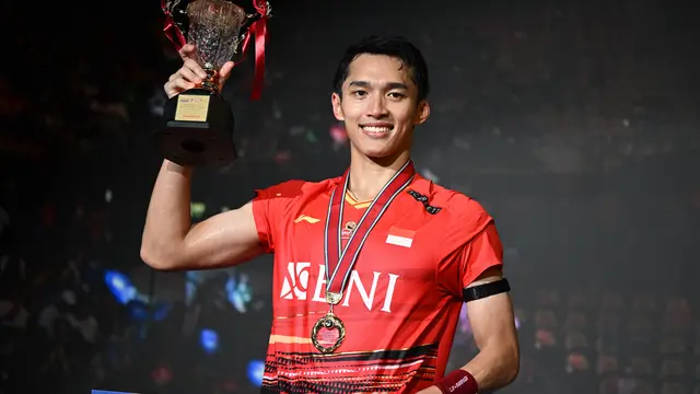 Jonatan Christie - Hong Kong Open 2023 - Bulu Tangkis