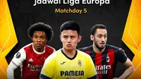 Jadwal Live Streaming Liga Europa Matchday 5 di Vidio: Menanti Kebangkitan AC Milan