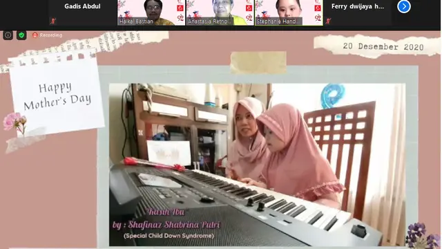 Komunitas Peduli Down Syndrome Rayakan Hari Ibu Secara Virtual