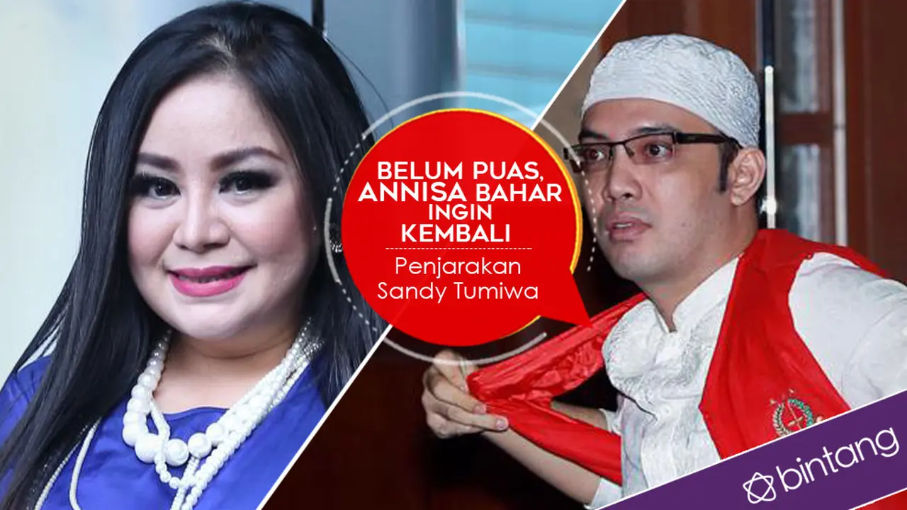 Annisa Bahar dan Sandy Tumiwa