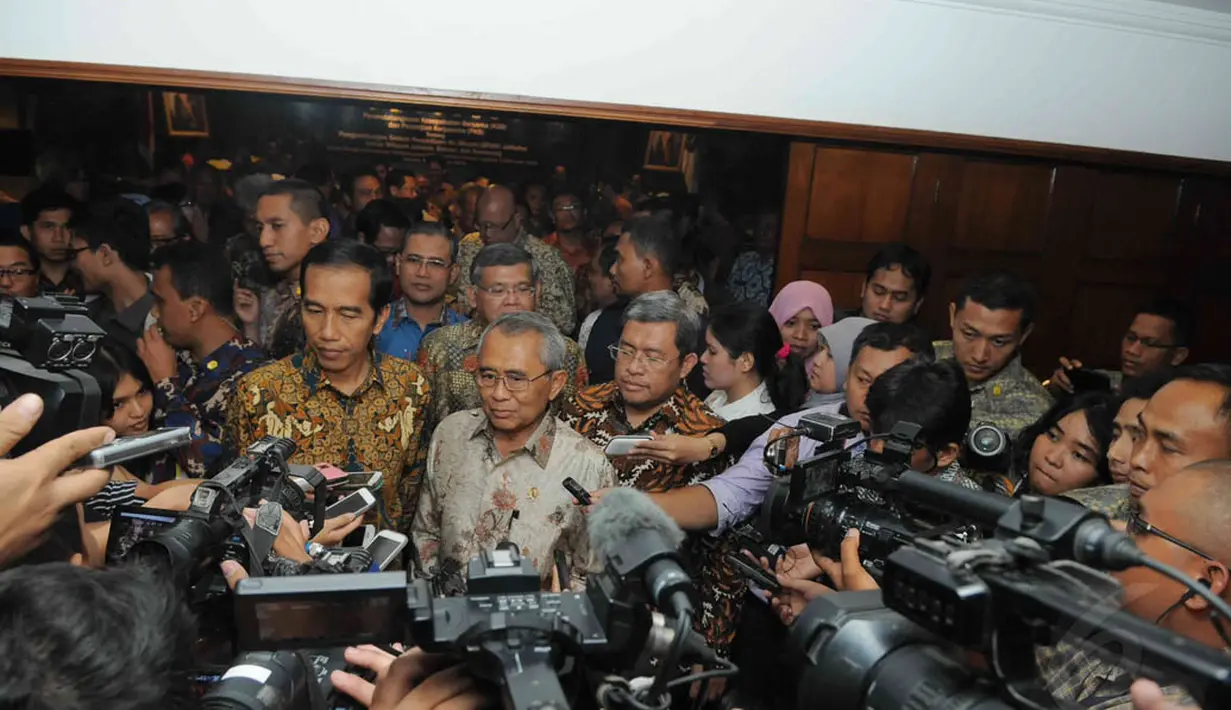 Rencananya pembangunan ini akan selesai selama dua tahun ke depan agar ketersediaan air minum di beberapa wilayah bisa terlaksana, Jakarta, (4/9/14).  (Liputan6.com/Herman Zakharia)