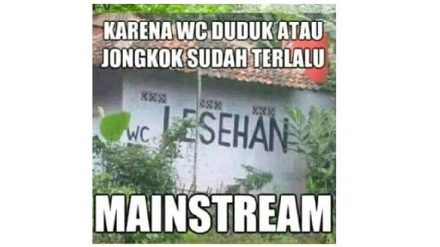 10 Pengumuman Lucu dalam Toilet Ini, Cuma Ada di Indonesia