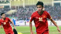 Timnas Vietnam kehilangan satu pemain lagi jelang semifinal Piala AFF 2016. Kali ini, Vu Minh Tuan mundur dari timnas. (Bola.com/VFF)