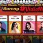 Streaming video klip lagu-lagu terbaik artis dan musisi favorit Anda bersama Vidio Musik hanya di aplikasi Vidio. (Dok. Vidio)