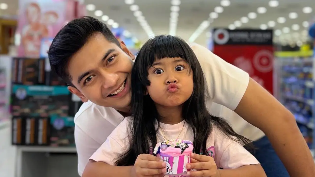 Teuku Ryan dan sang putri Moana (credit: instagram.com/teukuryan_tr)