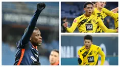 Tidak banyak pemain Inggris yang berkarir di luar Inggris. Sebagai kiblat sepakbola dunia dengan Premier League-nya, mengapa harus meninggalkannya? Pertanyaan ini tidak berlaku bagi 5 pemain muda Inggris berikut yang sukses justru di luar kompetisi Premier League. (Kolase Foto AFP)