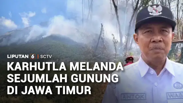 Karhutla Meluas di Gunung Lawu dan Budheg, Api Dekati Hutan Rakyat