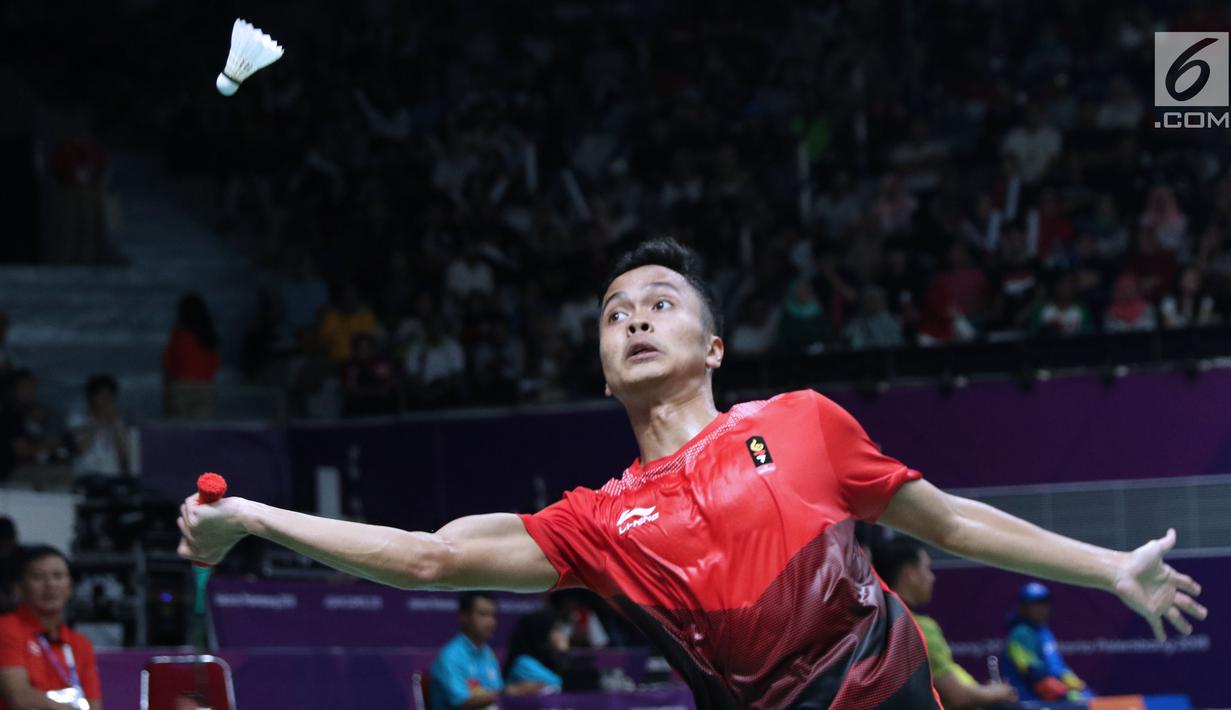 FOTO: Bulutangkis Beregu Putra, Anthony Sinisuka Ginting ...