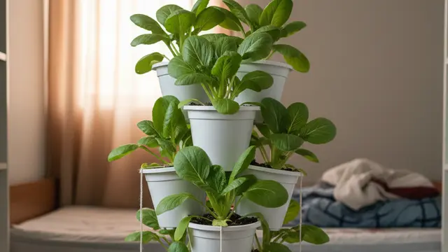 Model Kebun Sayur Rumahan Ala Anak Kos yang Jarang Nyiram. Gemini