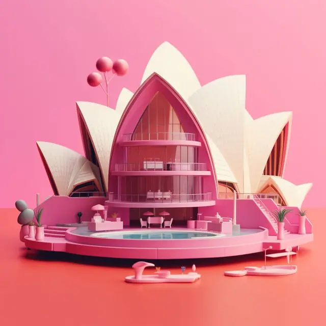 6 Potret Tempat Ikonik di Dunia Diubah Bak Tema Barbie, Jadi Serba Pink