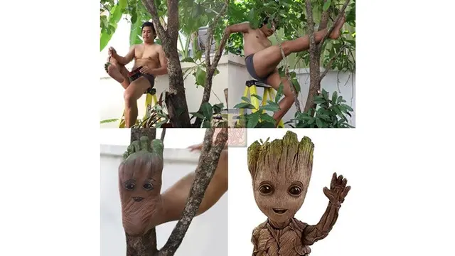 Pria Ini Lakukan Cosplay Low Budget dengan Spidol, 7 Hasilnya Bikin Geleng Kepala