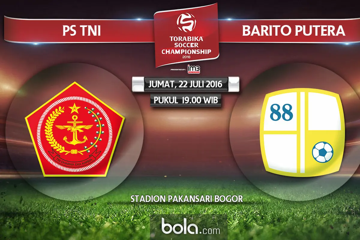 PS TNI Vs Barito Putera (Bola.com/Adreanus Titus)