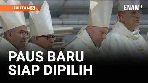 VIDEO: Gelar Misa Duka Terakhir, Kardinal Siap Pilih Paus Baru