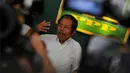Dalam kesempatan tersebut, mereka mengatakan Jika Muktamar tidak digelar juga, maka Forum Peduli PPP akan mengambil alih partai, Jakarta, Senin (18/8/14). (Liputan6.com/Johan Tallo)