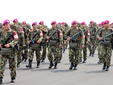 Citizen6, Surabaya: Kegiatan Latihan Gabungan TNI 2012, dilaksanakan latihan Posko yang digelar di Komando Latihan Armada Timur (Kolat Armatim) mulai tanggal 20 sampai dengan 25 Oktober 2012. (Pengirim: Budi Abdillah). 