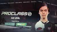 ProClass ID bersama AE Udil. (Hendry Wibowo/Bola.com)