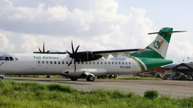 Pesawat Yeti Airlines. Foto: https://www.yetiairlines.com/