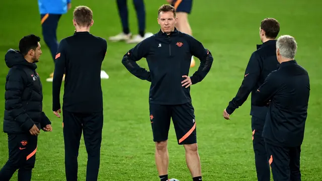 RB Leipzig Bersiap Jelang Hadapi Paris Saint-Germain di Liga Champions