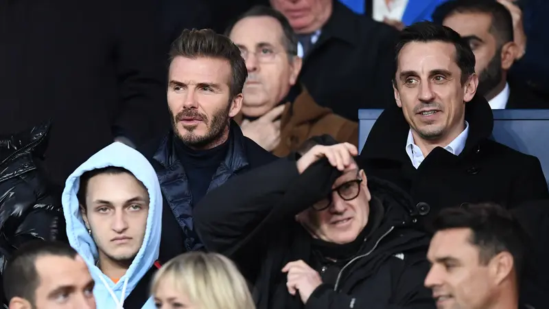 David Beckam dan Bella Hadid Nonton Bareng PSG VS Real Madrid