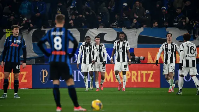 Berlangsung Sengit, Laga Atalanta vs Juventus Berakhir Tanpa Pemenang