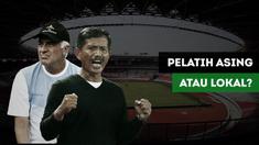 Berita video capaian pelatih lokal melawan pelatih asing pada Piala Presiden 2018 hingga laga ke-2.