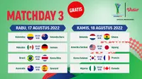 Link Live Streaming Matchday 3 FIFA U-20 Women's World Cup di Vidio