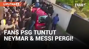 Fans PSG Demo di Depan Rumah Neymar dan Kantor Klub